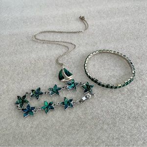 Vintage Girls 3-Piece Jewelry Set